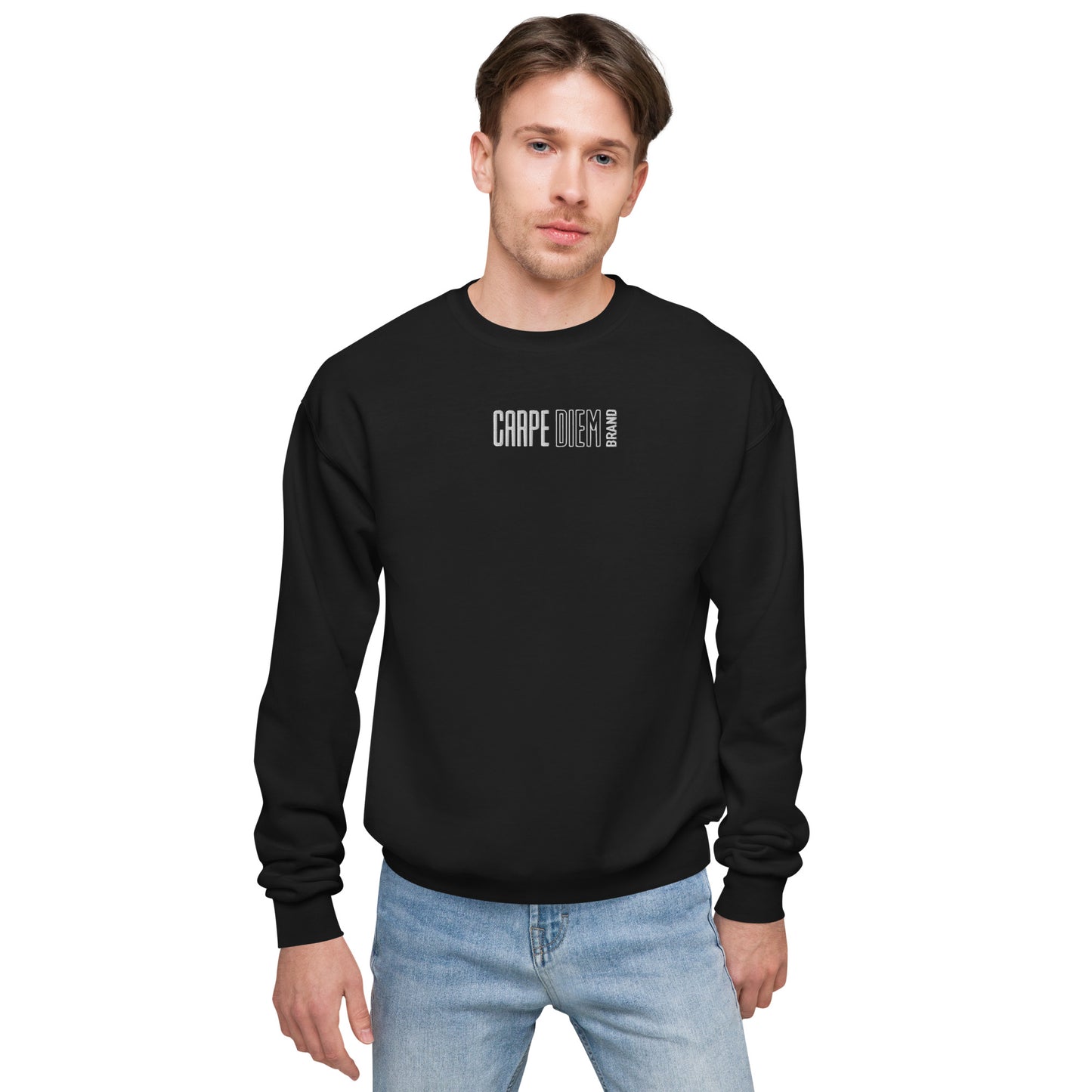 Carpe Diem fleece sweatshirt