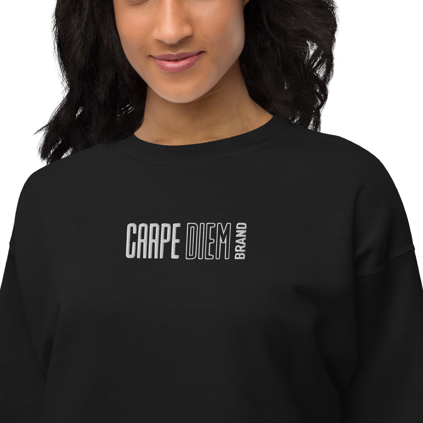 Carpe Diem fleece sweatshirt