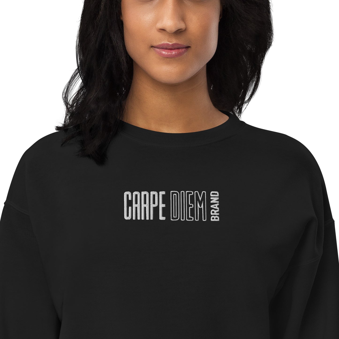 Carpe Diem fleece sweatshirt
