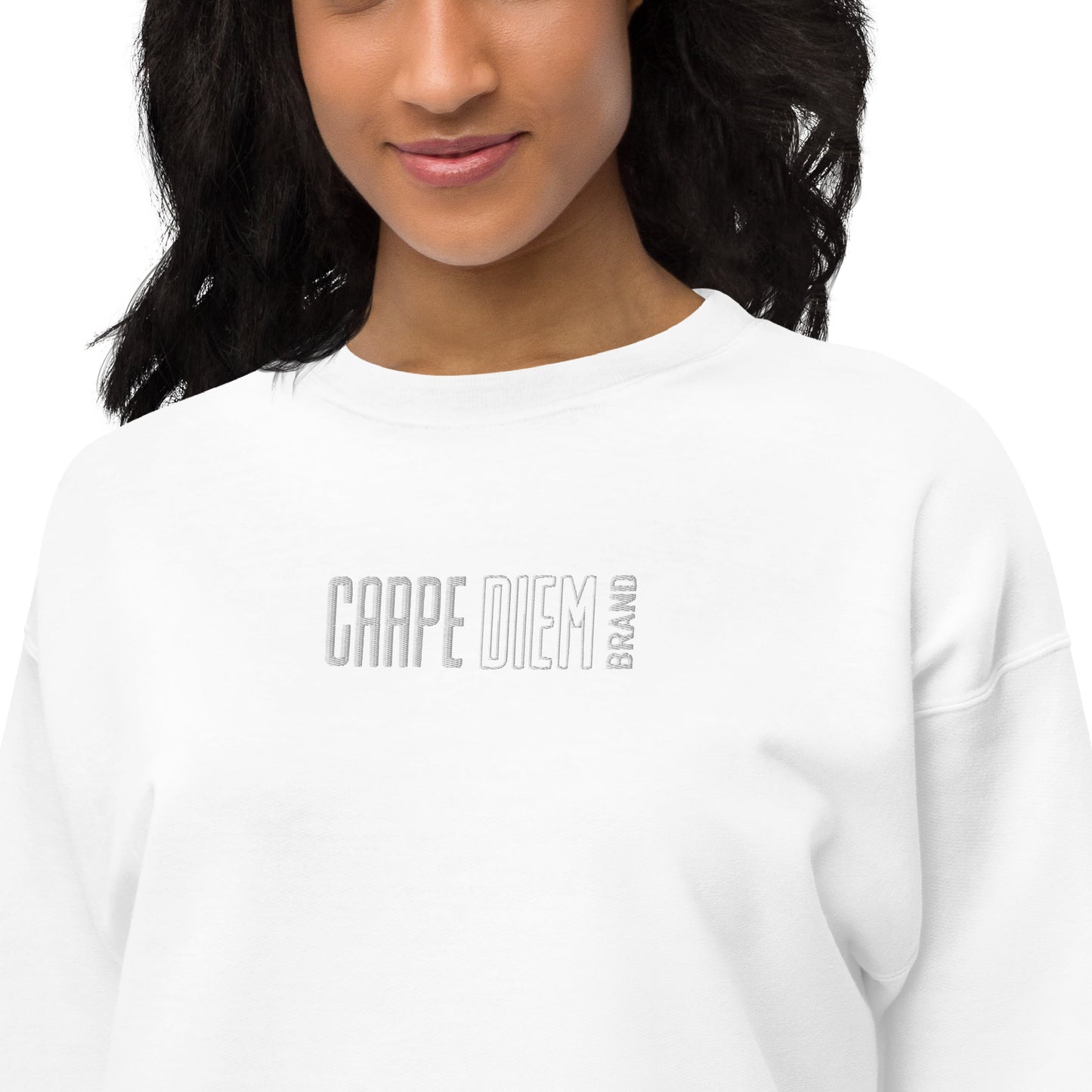 Carpe Diem fleece sweatshirt