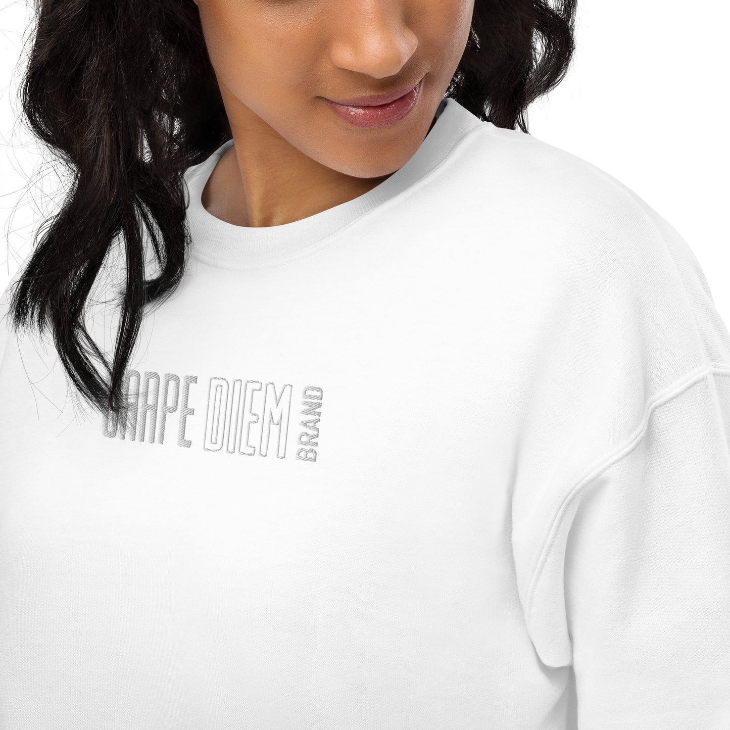 Carpe Diem fleece sweatshirt