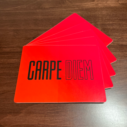 Carpe Diem New Day Stickers