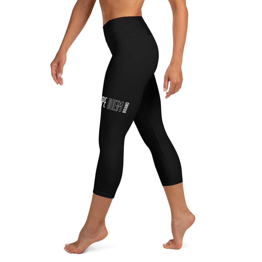 Carpe Diem Yoga Capri Leggings