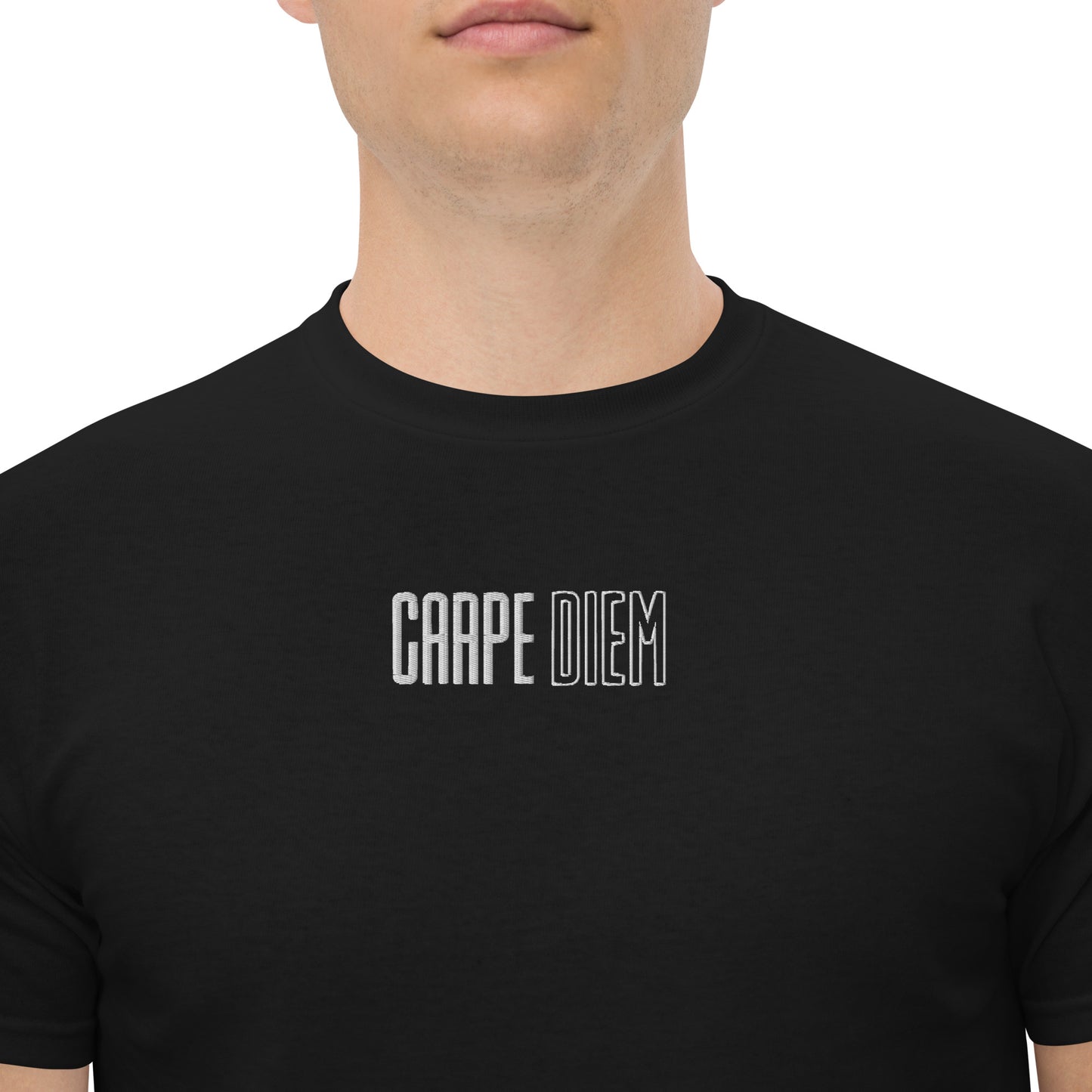 Carpe Diem Embroidered Core Tee