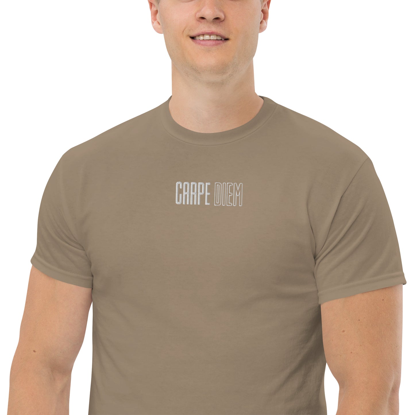 Carpe Diem Embroidered Core Tee