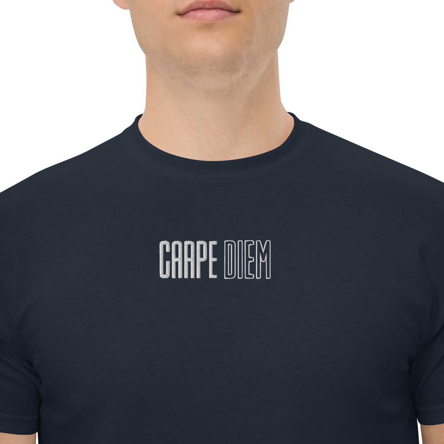 Carpe Diem Embroidered Core Tee