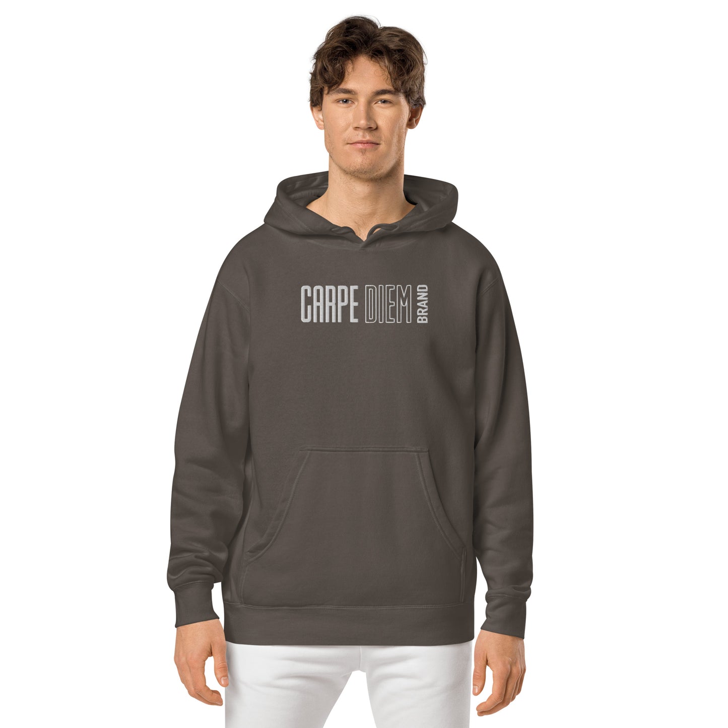 Carpe Diem Embroidered Hoodie