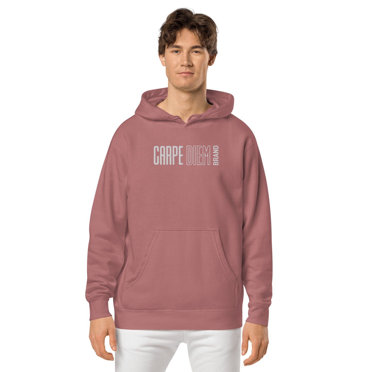 Carpe Diem Embroidered Hoodie